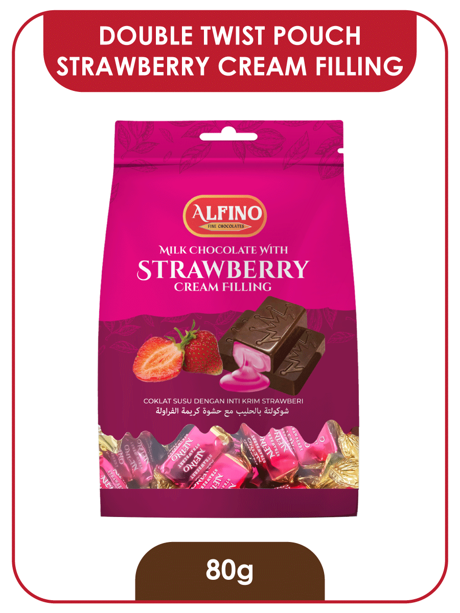 Strawberry-Double-Twist-Pouch